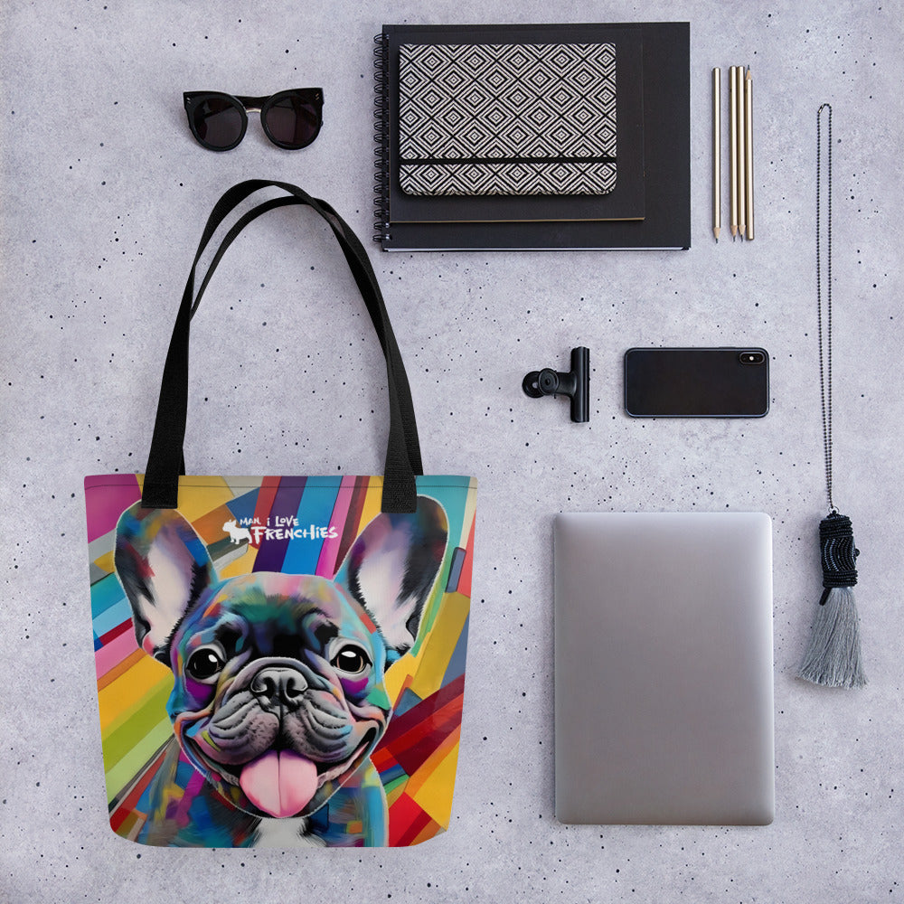 Paper Puppy Tote Bag