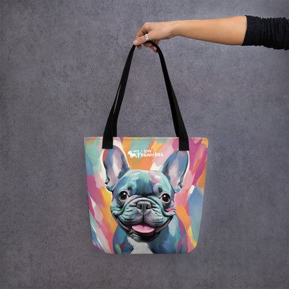 Watercolor Frenchie Tote Bag