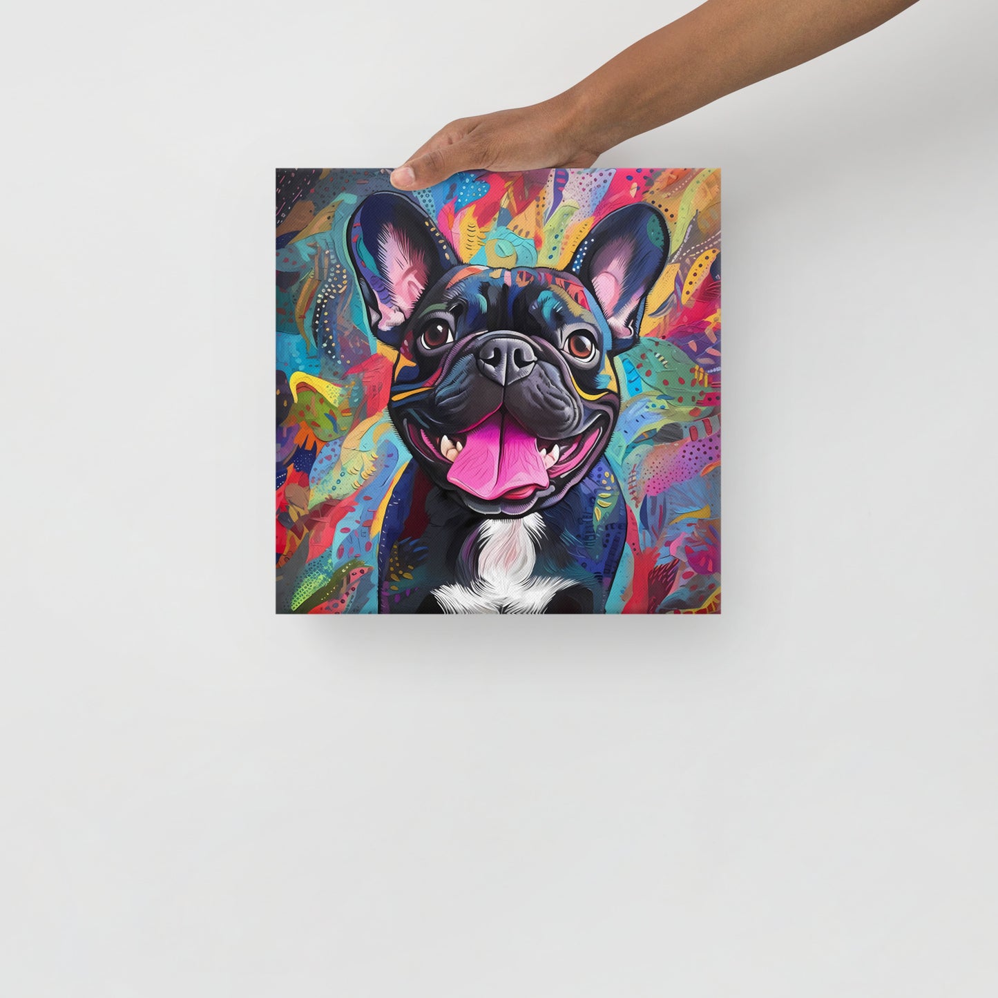 Brindle Bonanza Canvas Art