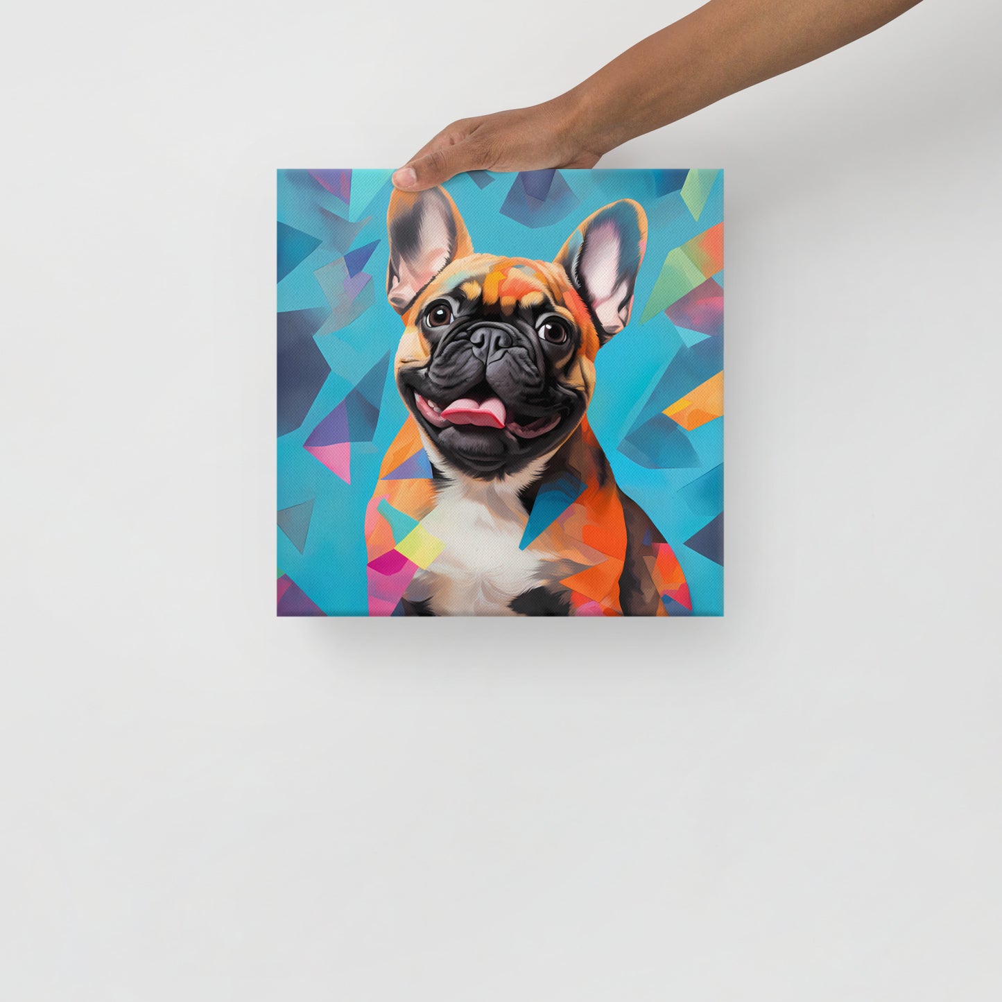 Geometric Glee Canvas Art