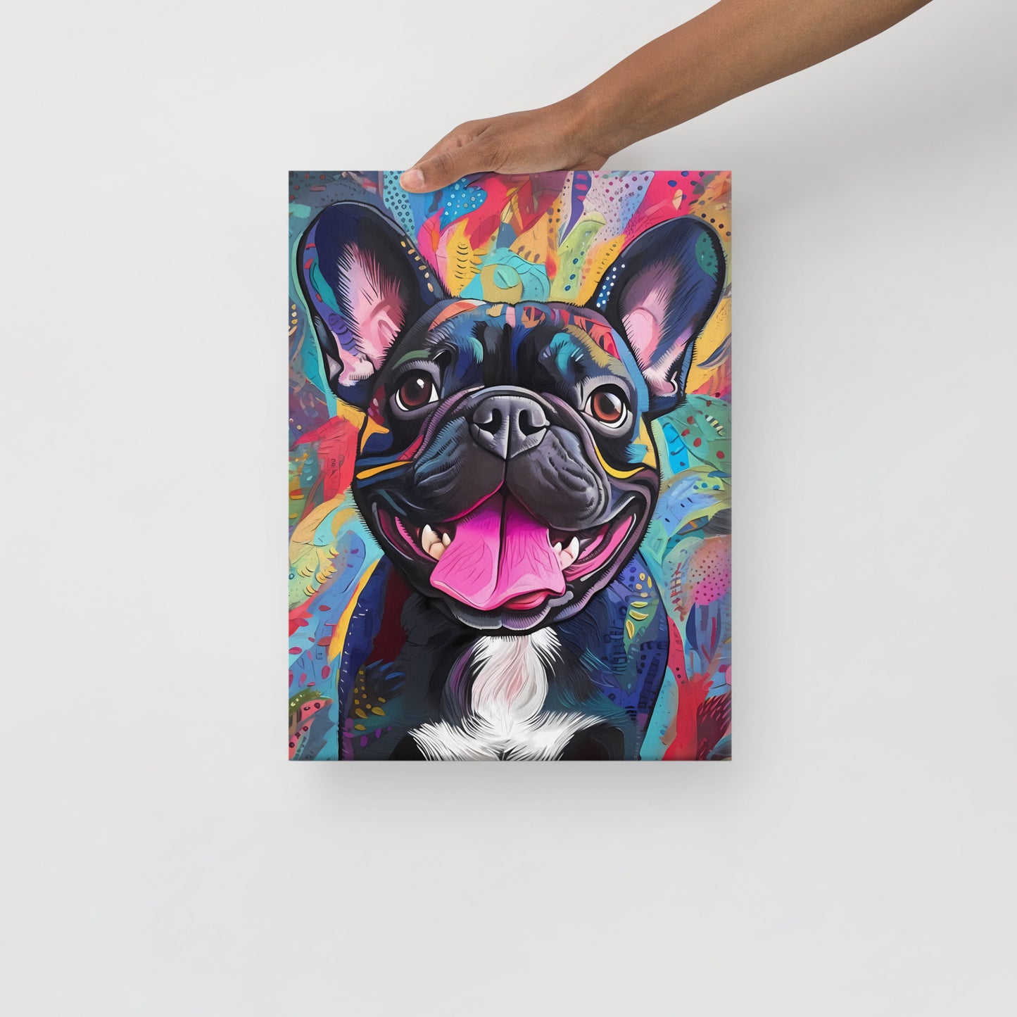 Brindle Bonanza Canvas Art