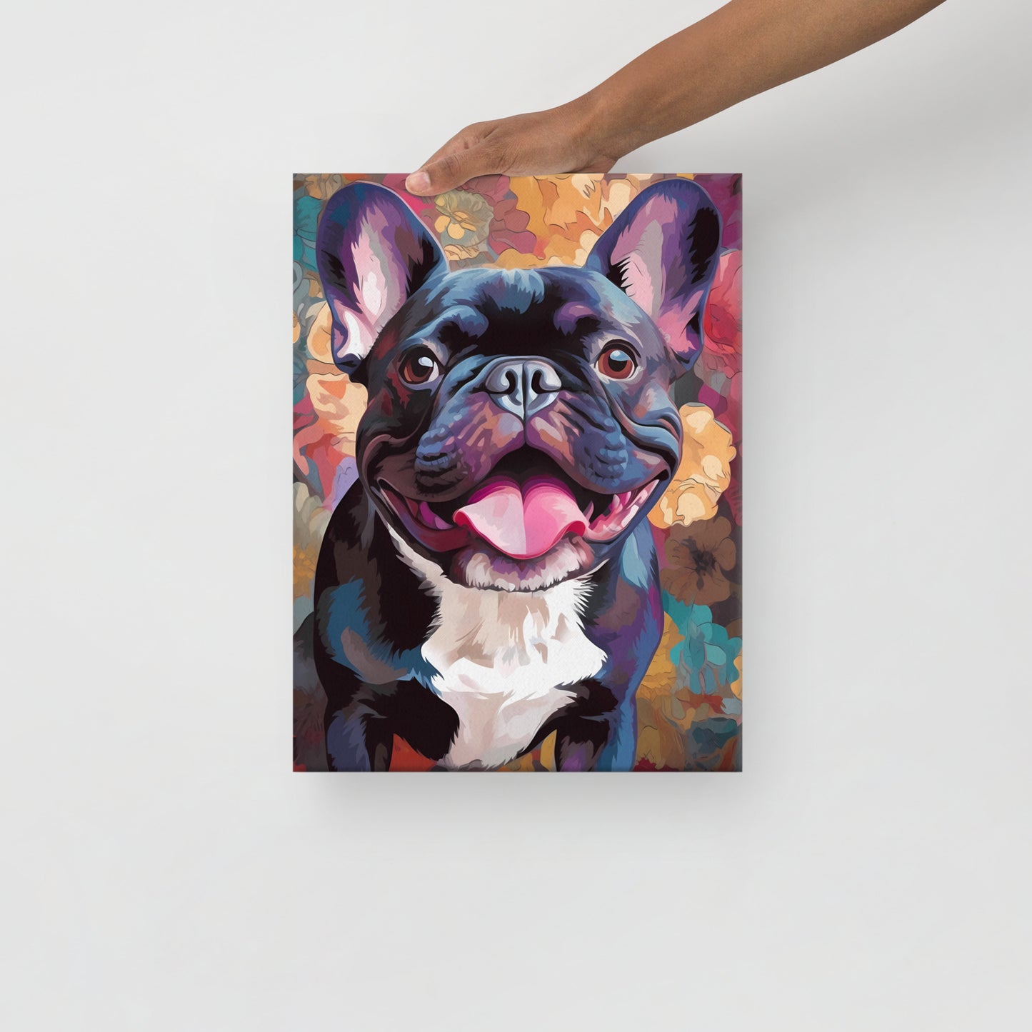 Bouquet of Brindle Canvas Art