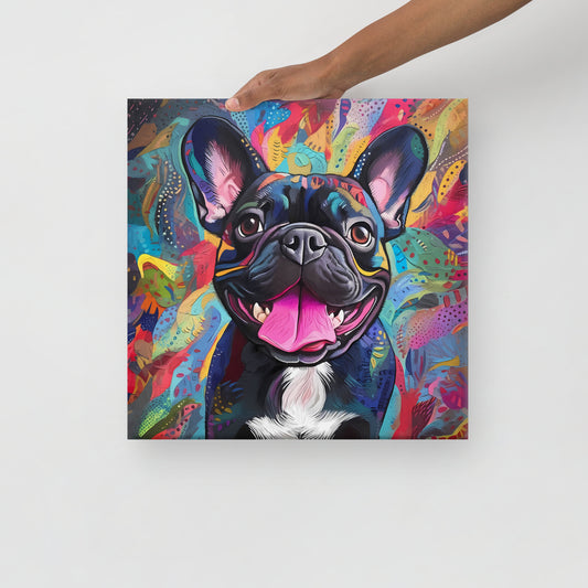 Brindle Bonanza Canvas Art