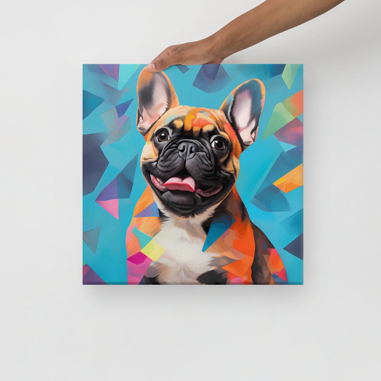 Geometric Glee Canvas Art