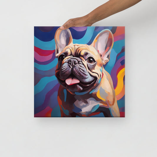 Harmonic Hues of Fawn Canvas Art