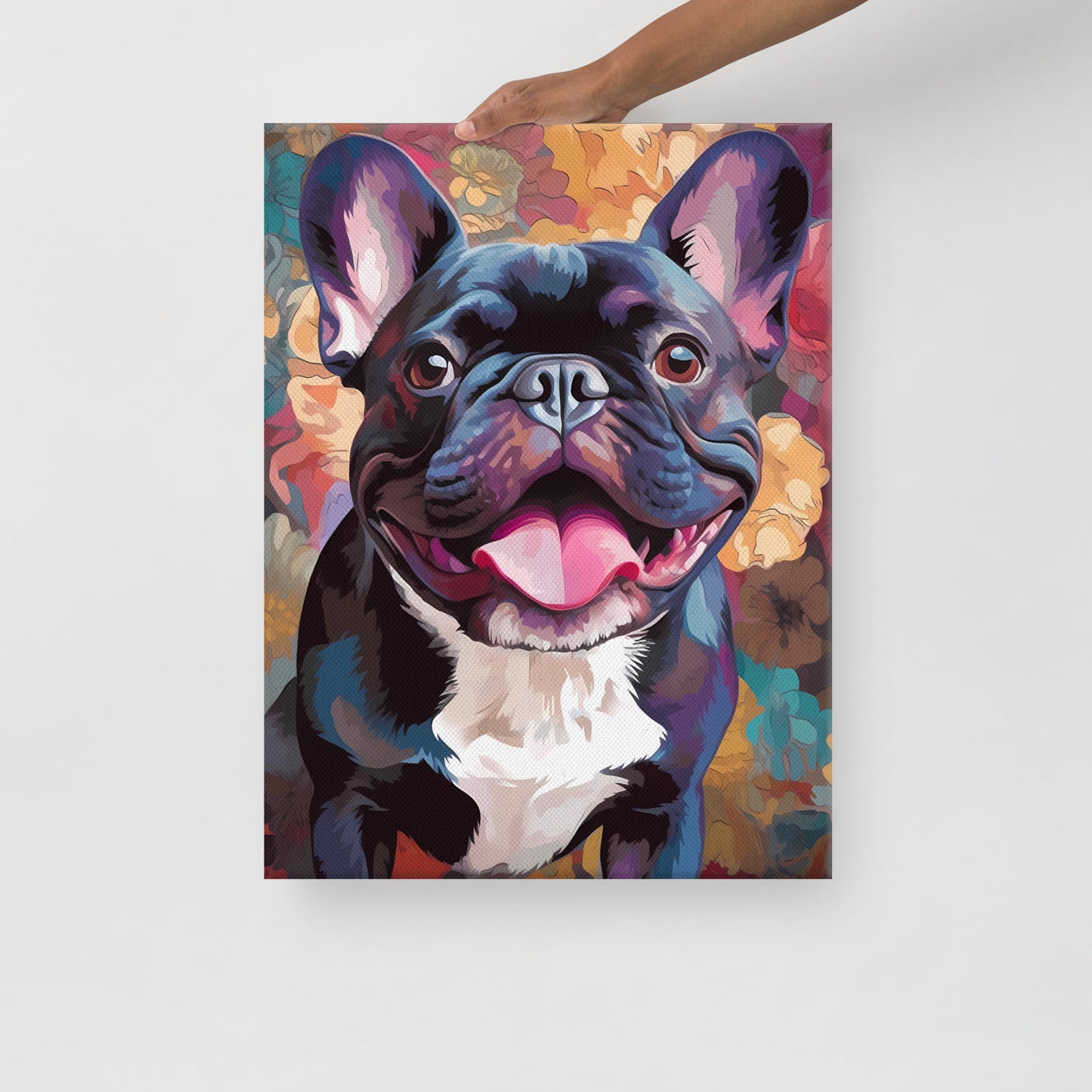 Bouquet of Brindle Canvas Art