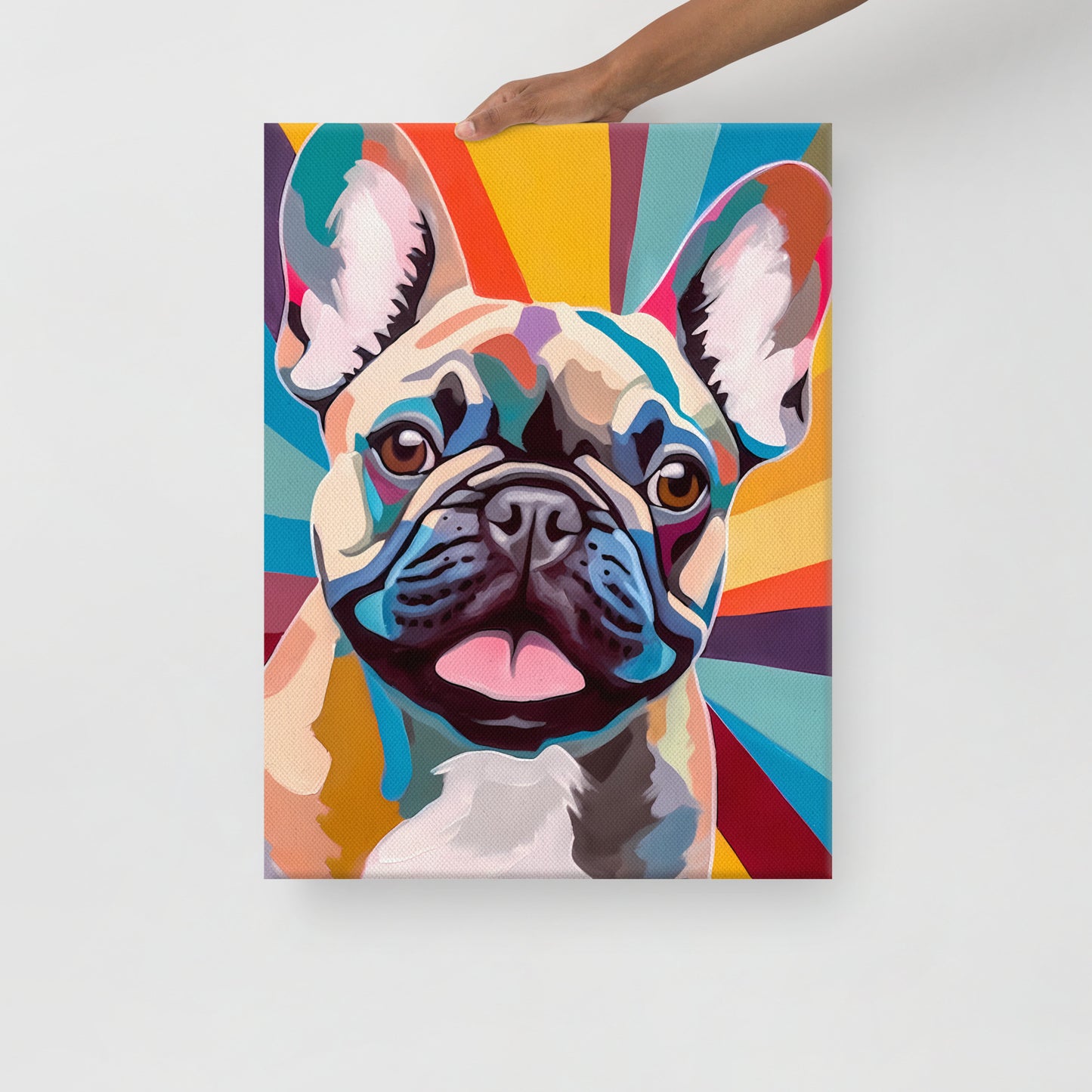 Canine Crescendo Canvas Art