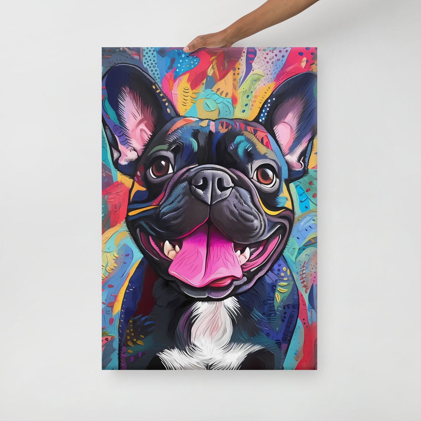 Brindle Bonanza Canvas Art