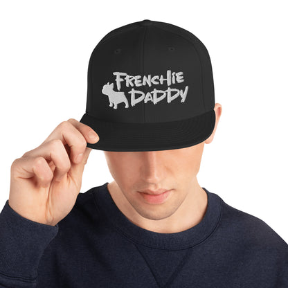 Frenchie Daddy Snapback Hat