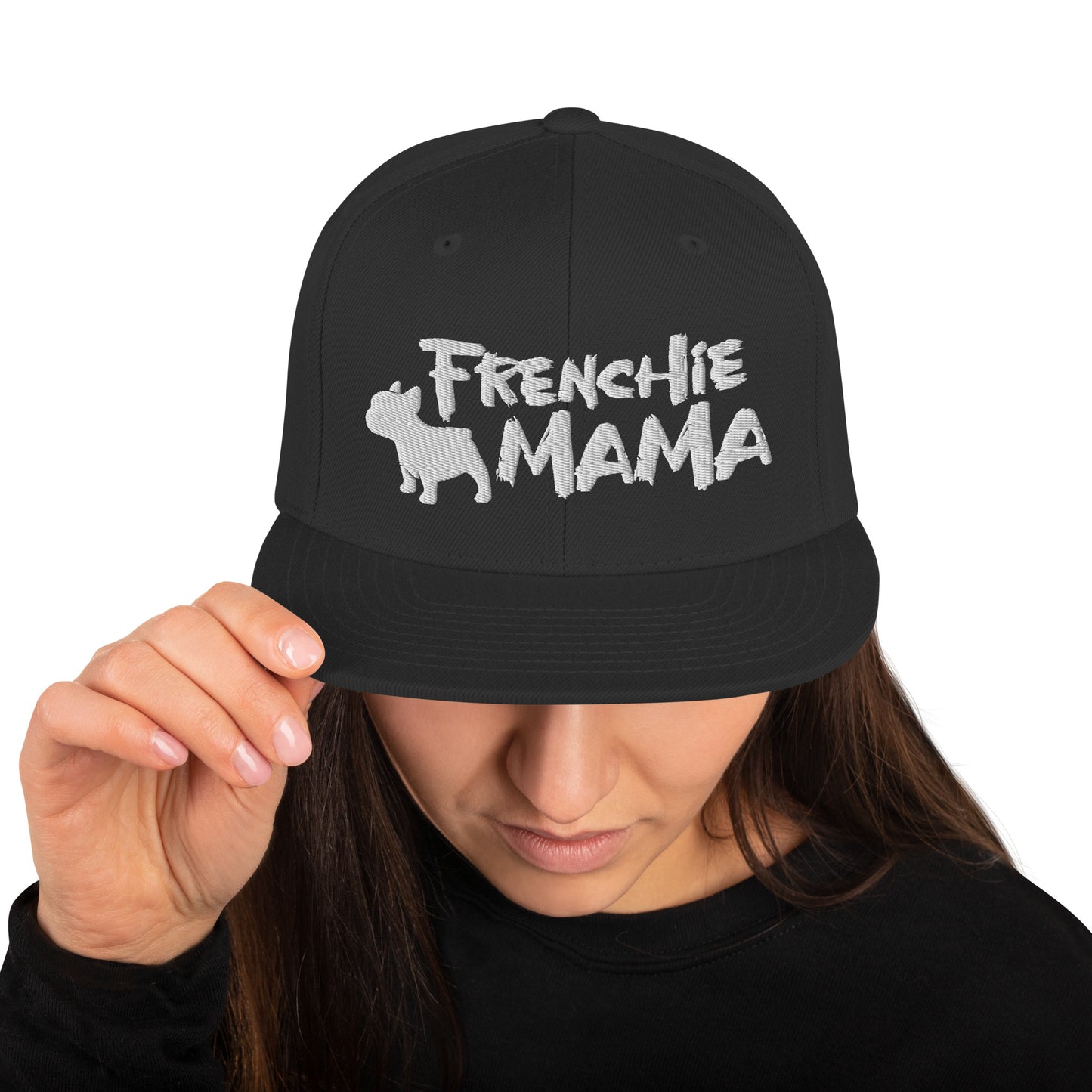 Frenchie Mama Snapback Hat