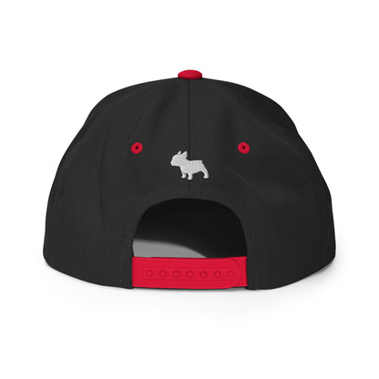 Frenchie Daddy Snapback Hat