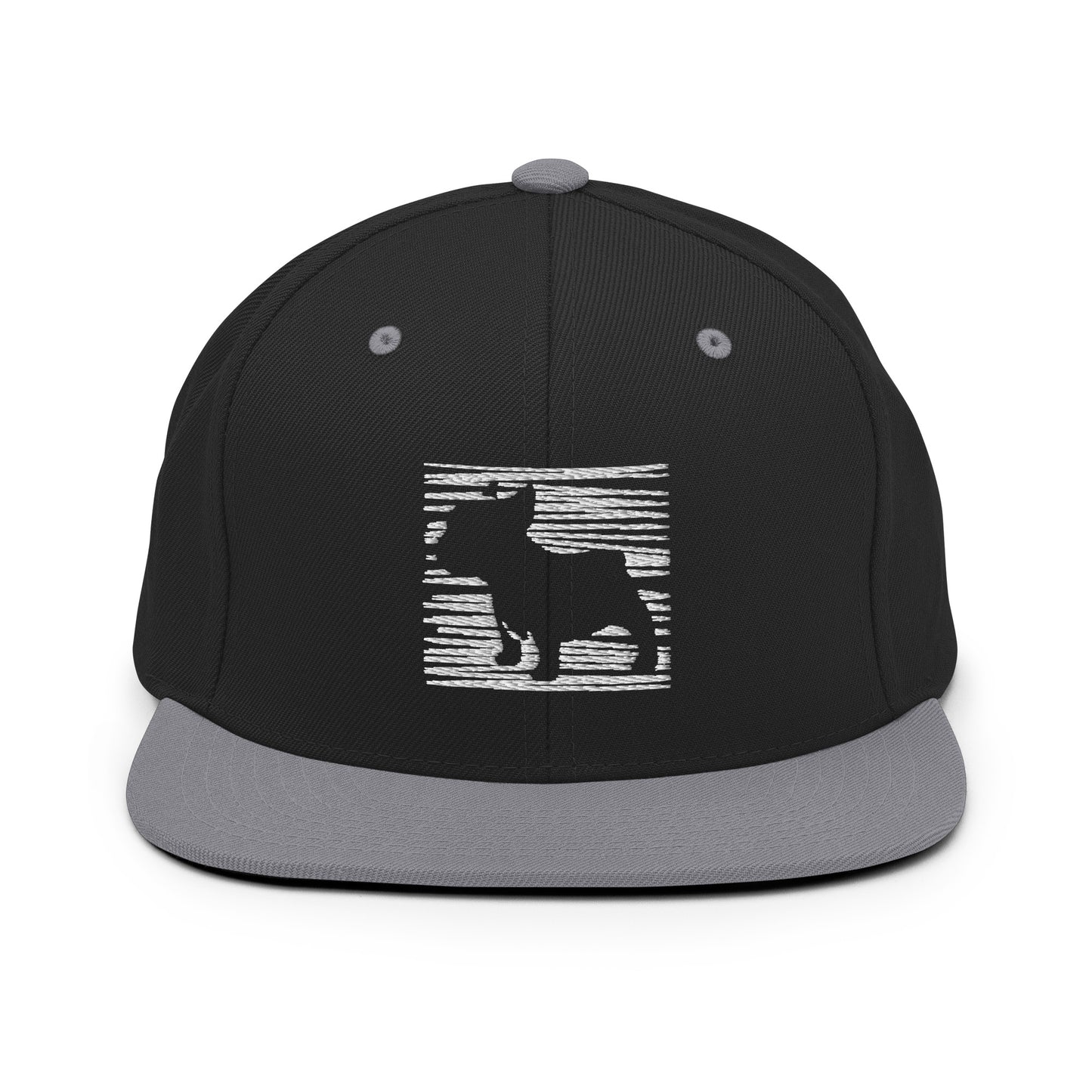 Sketch Frenchie Snapback Hat