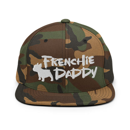 Frenchie Daddy Snapback Hat