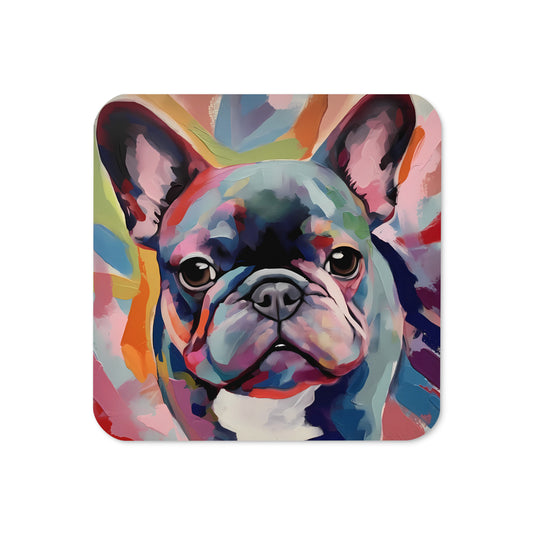 Watercolor Frenchie Coaster