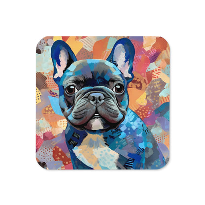 Textile Frenchie Coaster