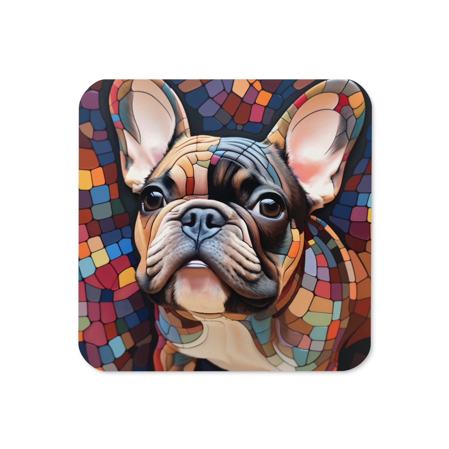 Mixed Frenchie Coaster