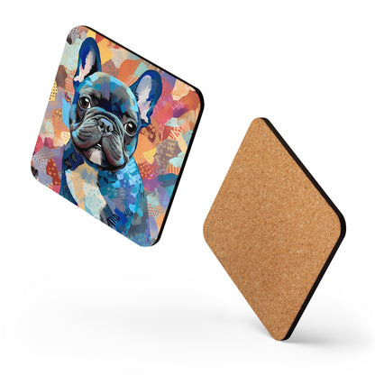 Textile Frenchie Coaster