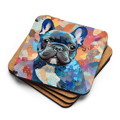 Textile Frenchie Coaster