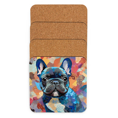 Textile Frenchie Coaster