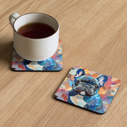 Textile Frenchie Coaster