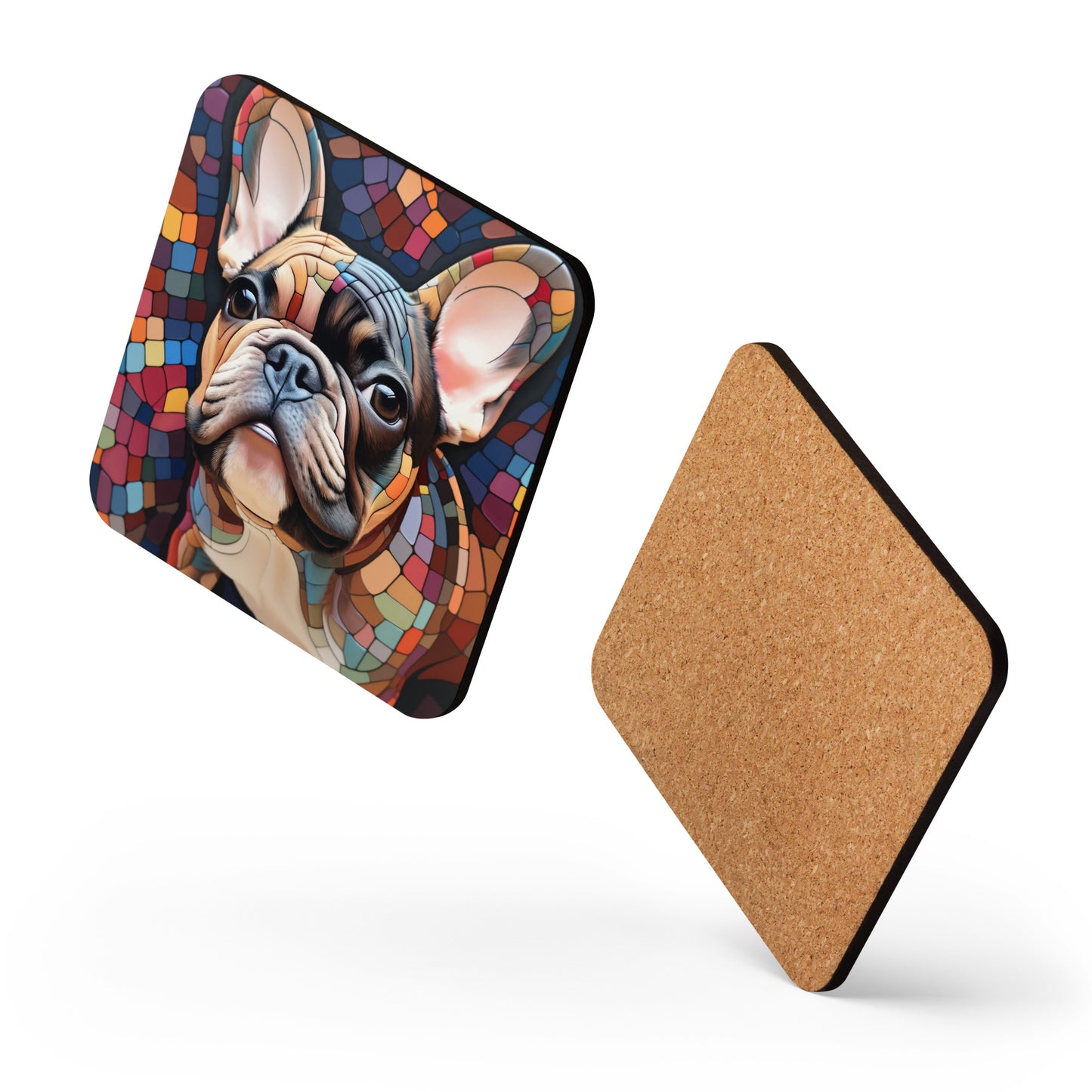 Mixed Frenchie Coaster