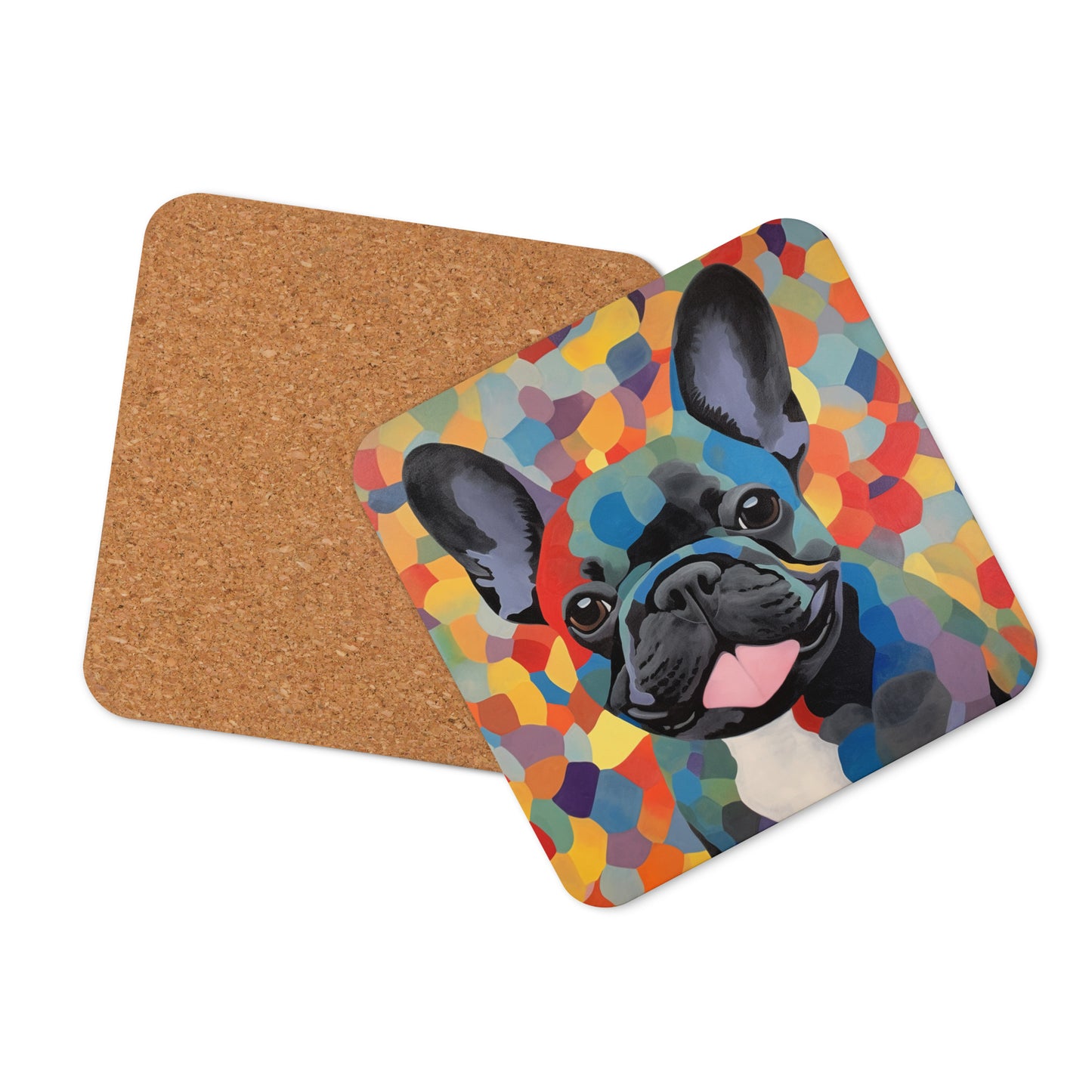 Mosaic Frenchie Coaster