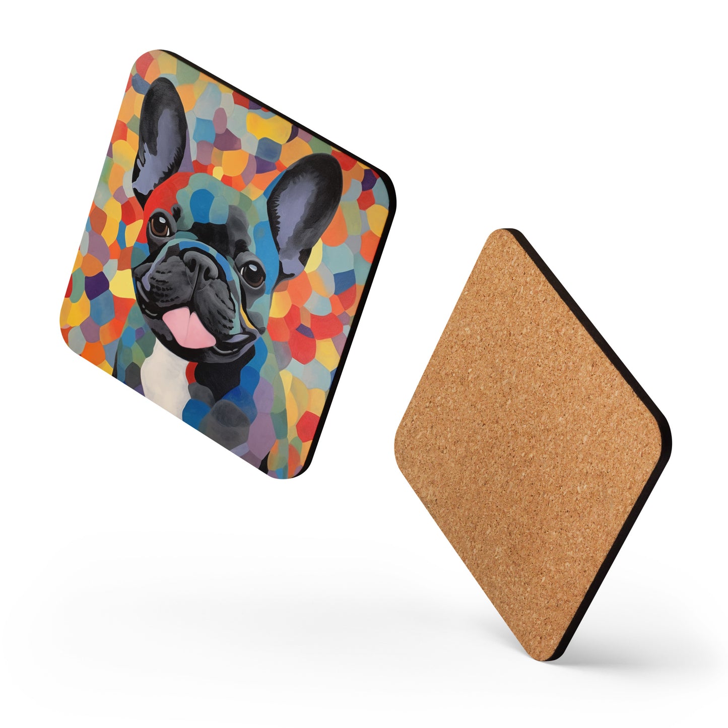 Mosaic Frenchie Coaster