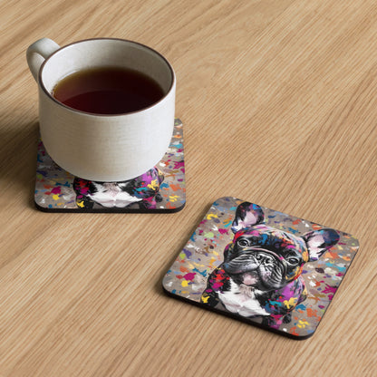 Paint Splash Brindle Coaster