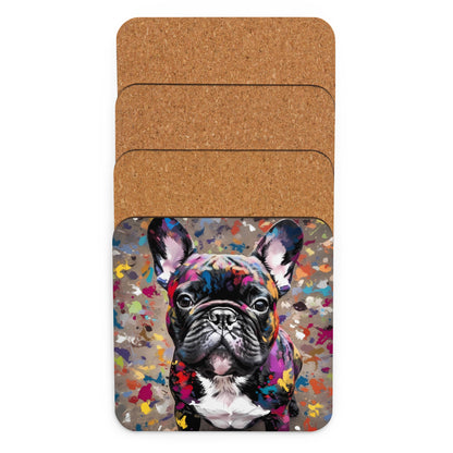 Paint Splash Brindle Coaster