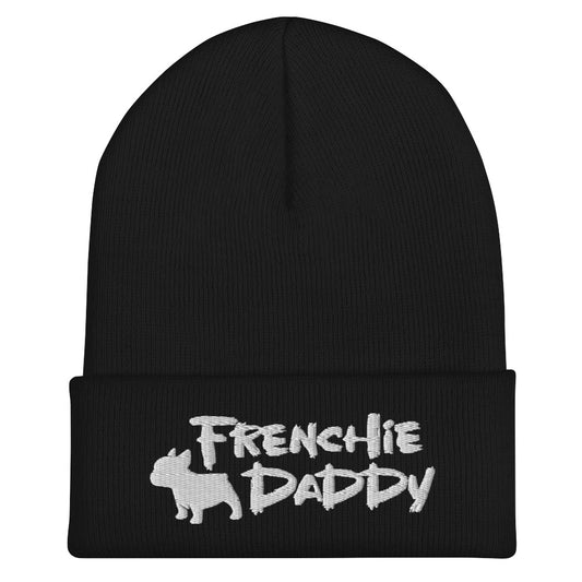 Frenchie Daddy Cuffed Beanie