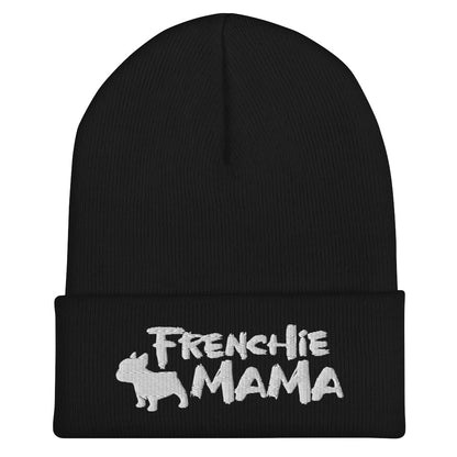 Frenchie Mama Cuffed Beanie