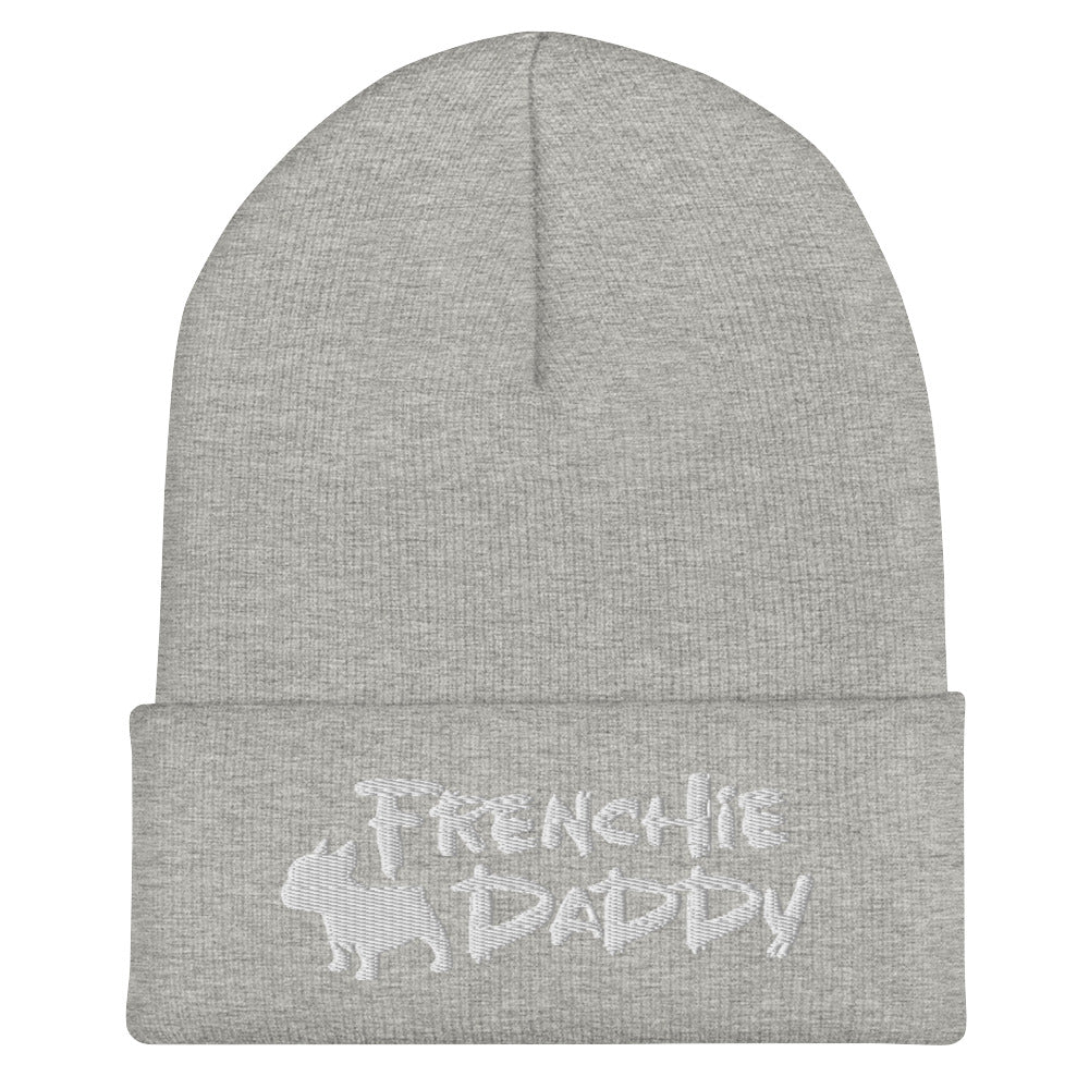 Frenchie Daddy Cuffed Beanie