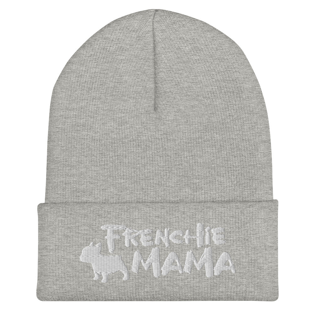 Frenchie Mama Cuffed Beanie