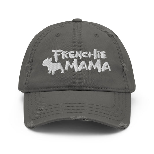 Frenchie Mama Distressed Dad Hat