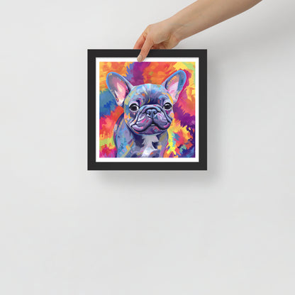 Vividly Violet Framed Poster