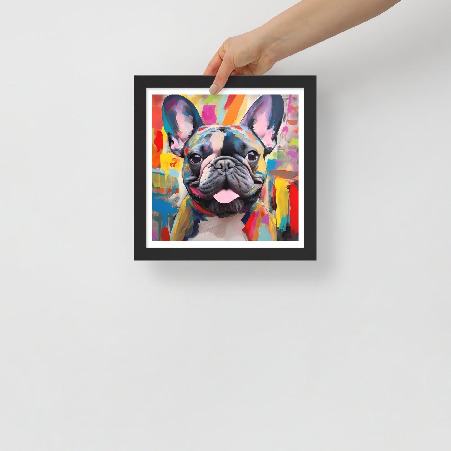 Canine Colorburst Framed Poster