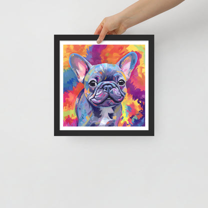 Vividly Violet Framed Poster