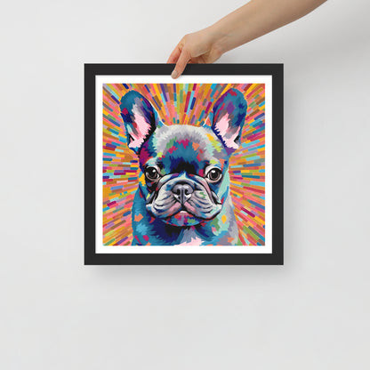 Blissful Burst Framed Poster