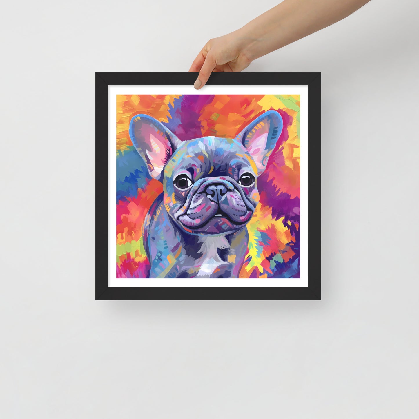 Vividly Violet Framed Poster