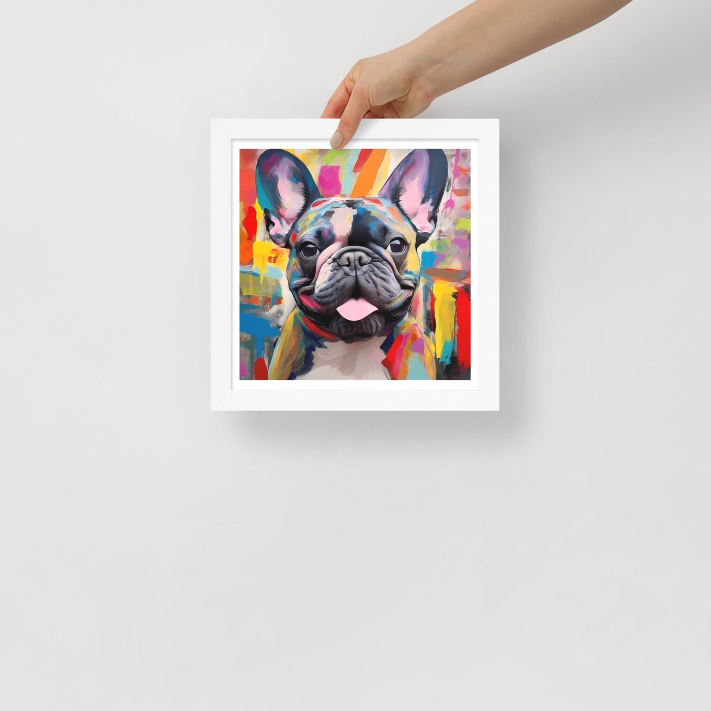 Canine Colorburst Framed Poster