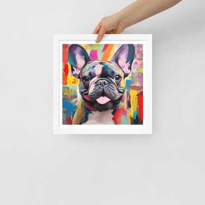 Canine Colorburst Framed Poster