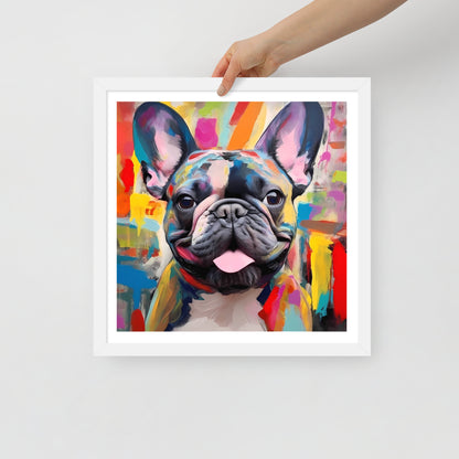 Canine Colorburst Framed Poster