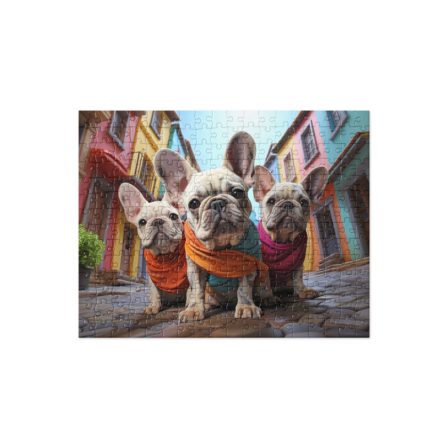 The Street Trio Jigsaw Puzzle