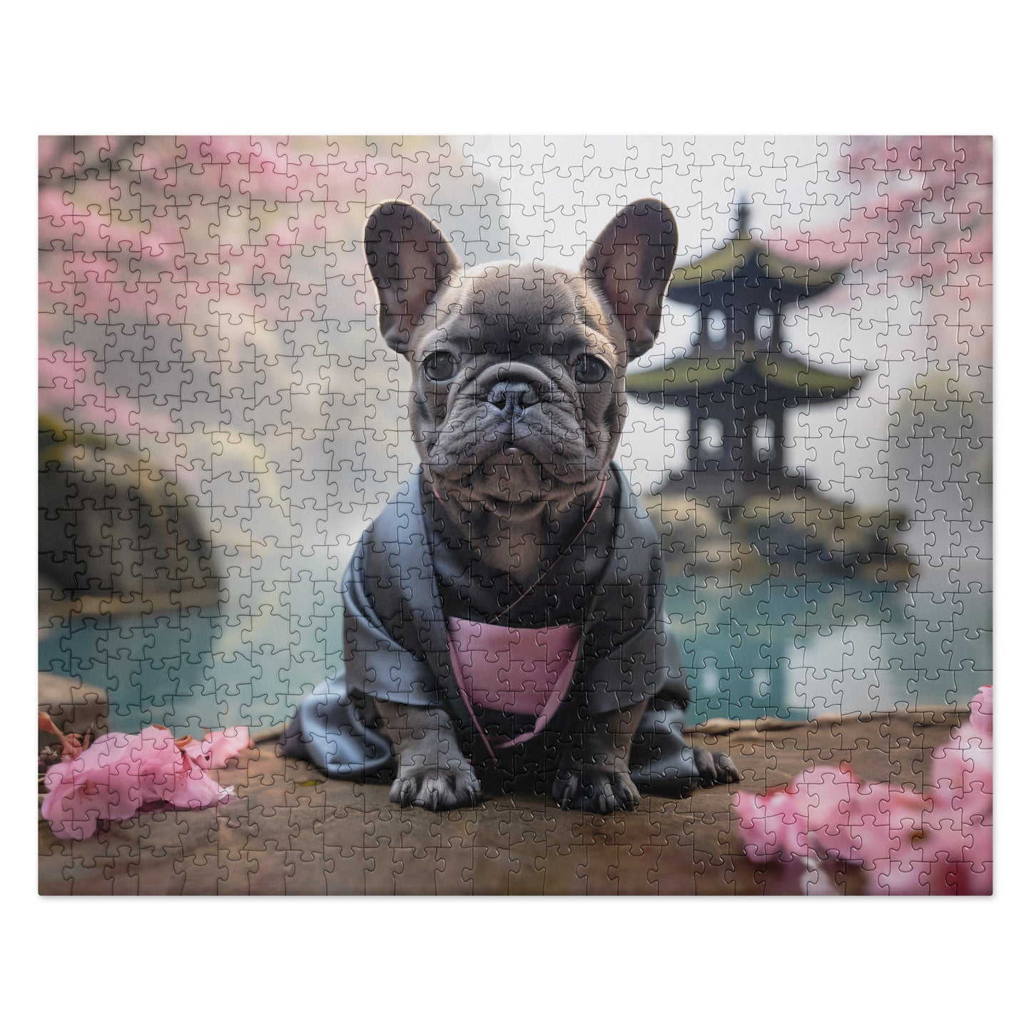 Kimono Canine Jigsaw Puzzle