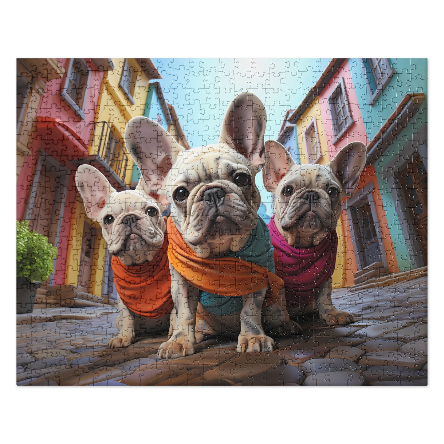 The Street Trio Jigsaw Puzzle