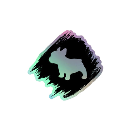 Paint Logo Holographic Sticker