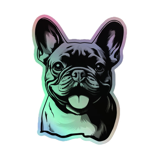 Brindle Holographic Sticker