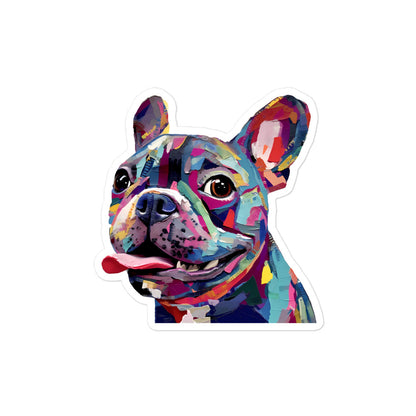 Paper Frenchie Sticker