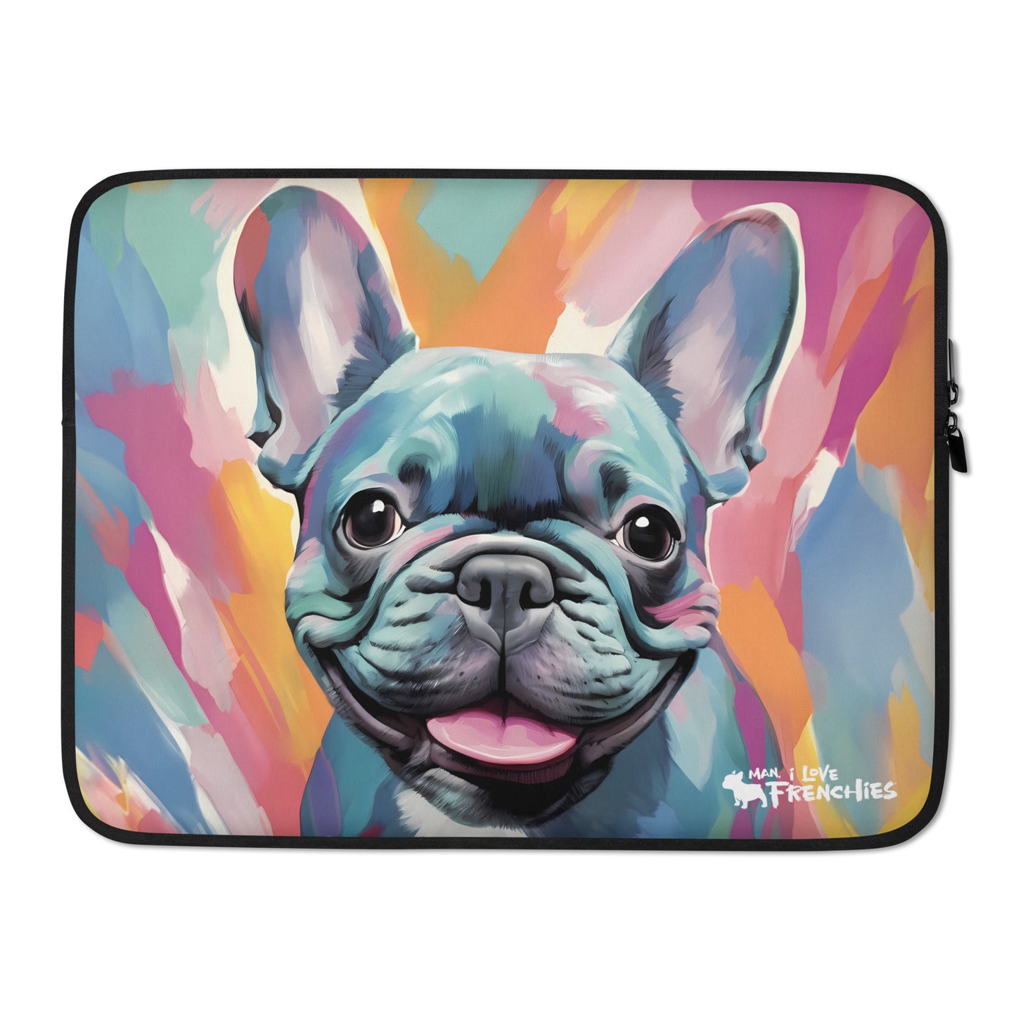 Watercolor Blue Laptop Sleeve