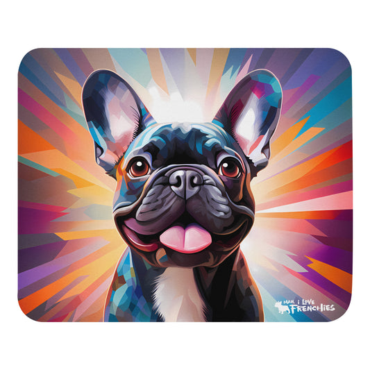 Rock Star Frenchie Mouse Pad